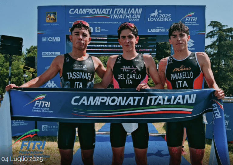 Campionati Italiani Giovanili di Triathlon: 4 luglio 2025